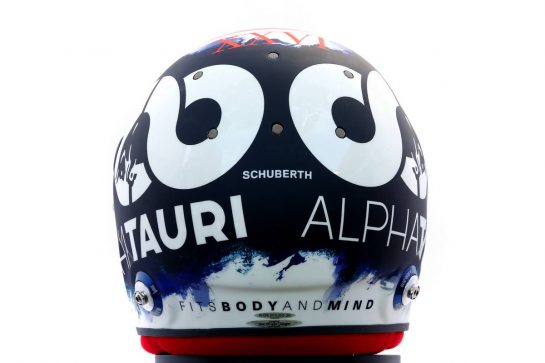 The helmet of Daniil Kvyat (RUS) AlphaTauri.
12.03.2020. Formula 1 World Championship, Rd 1, Australian Grand Prix, Albert Park, Melbourne, Australia, Preparation Day.
- www.xpbimages.com, EMail: requests@xpbimages.com © Copyright: Batchelor / XPB Images