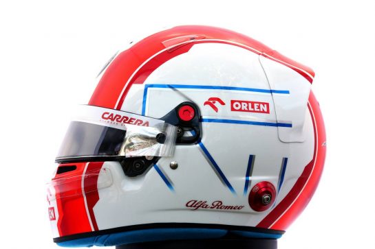 The helmet of Antonio Giovinazzi (ITA) Alfa Romeo Racing.
12.03.2020. Formula 1 World Championship, Rd 1, Australian Grand Prix, Albert Park, Melbourne, Australia, Preparation Day.
- www.xpbimages.com, EMail: requests@xpbimages.com © Copyright: Batchelor / XPB Images