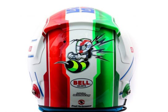 The helmet of Antonio Giovinazzi (ITA) Alfa Romeo Racing.
12.03.2020. Formula 1 World Championship, Rd 1, Australian Grand Prix, Albert Park, Melbourne, Australia, Preparation Day.
- www.xpbimages.com, EMail: requests@xpbimages.com © Copyright: Batchelor / XPB Images