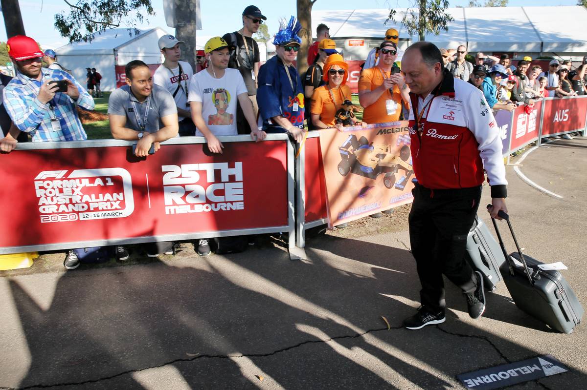 Frederic Vasseur (FRA) Alfa Romeo Racing Team Principal. 12.03.2020.