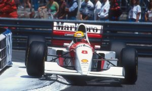 Senna's last winning run in the streets of Monaco