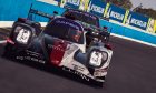 Rebellion Racing at the 2020 Virtual Le Mans 24 Hour race.