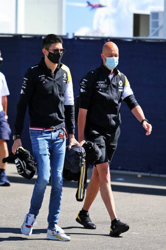Esteban Ocon (FRA) Renault F1 Team.
02.07.2020. Formula 1 World Championship, Rd 1, Austrian Grand Prix, Spielberg, Austria, Preparation Day.
- www.xpbimages.com, EMail: requests@xpbimages.com © Copyright: Moy / XPB Images