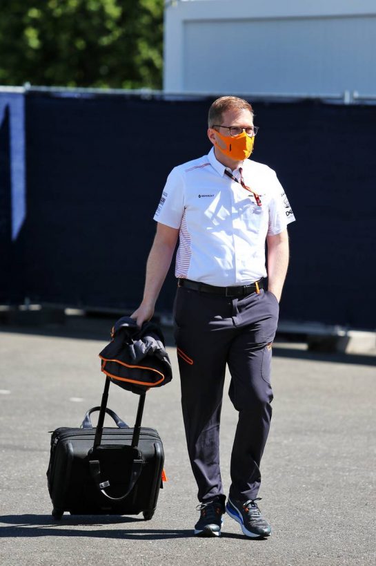 Andreas Seidl, McLaren Managing Director.
02.07.2020. Formula 1 World Championship, Rd 1, Austrian Grand Prix, Spielberg, Austria, Preparation Day.
- www.xpbimages.com, EMail: requests@xpbimages.com © Copyright: Moy / XPB Images