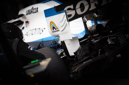 Williams Racing FW43.
02.07.2020. Formula 1 World Championship, Rd 1, Austrian Grand Prix, Spielberg, Austria, Preparation Day.
- www.xpbimages.com, EMail: requests@xpbimages.com © Copyright: Bearne / XPB Images