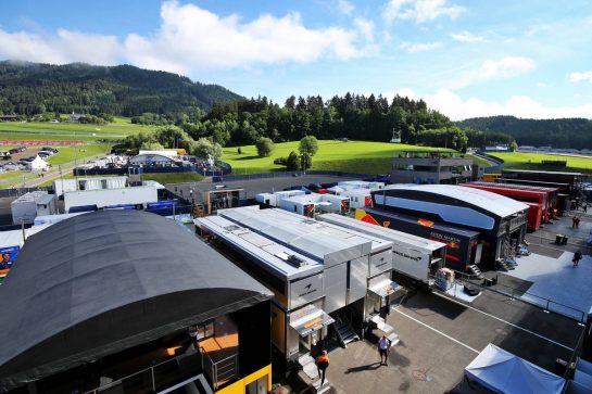 Paddock atmosphere.
02.07.2020. Formula 1 World Championship, Rd 1, Austrian Grand Prix, Spielberg, Austria, Preparation Day.
- www.xpbimages.com, EMail: requests@xpbimages.com © Copyright: Moy / XPB Images