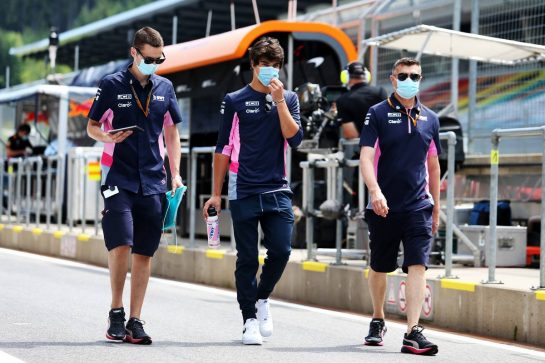Lance Stroll (CDN) Racing Point F1 Team.
02.07.2020. Formula 1 World Championship, Rd 1, Austrian Grand Prix, Spielberg, Austria, Preparation Day.
- www.xpbimages.com, EMail: requests@xpbimages.com © Copyright: Moy / XPB Images