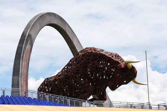Circuit atmosphere - Red Bull.
02.07.2020. Formula 1 World Championship, Rd 1, Austrian Grand Prix, Spielberg, Austria, Preparation Day.
- www.xpbimages.com, EMail: requests@xpbimages.com © Copyright: Moy / XPB Images