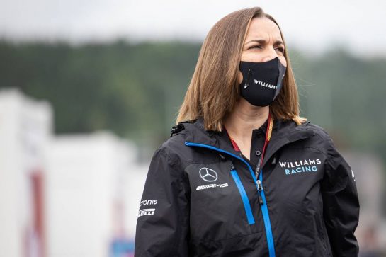 Claire Williams (GBR) Williams Racing Deputy Team Principal.
03.07.2020. Formula 1 World Championship, Rd 1, Austrian Grand Prix, Spielberg, Austria, Practice Day.
- www.xpbimages.com, EMail: requests@xpbimages.com © Copyright: Bearne / XPB Images