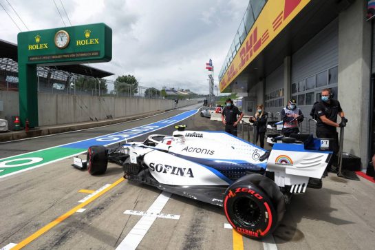 Nicholas Latifi (CDN) Williams Racing FW43.
03.07.2020. Formula 1 World Championship, Rd 1, Austrian Grand Prix, Spielberg, Austria, Practice Day.
- www.xpbimages.com, EMail: requests@xpbimages.com © Copyright: Bearne / XPB Images