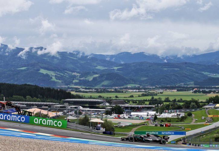 Lewis Hamilton (GBR) Mercedes AMG F1 W11.