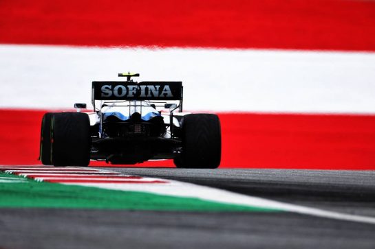 Nicholas Latifi (CDN) Williams Racing FW43.
03.07.2020. Formula 1 World Championship, Rd 1, Austrian Grand Prix, Spielberg, Austria, Practice Day.
- www.xpbimages.com, EMail: requests@xpbimages.com © Copyright: Charniaux / XPB Images