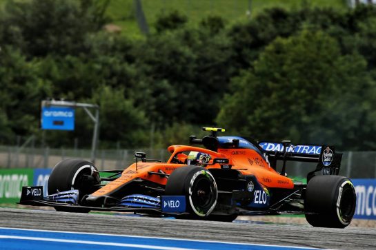 Lando Norris (GBR) McLaren MCL35.
03.07.2020. Formula 1 World Championship, Rd 1, Austrian Grand Prix, Spielberg, Austria, Practice Day.
- www.xpbimages.com, EMail: requests@xpbimages.com © Copyright: Batchelor / XPB Images