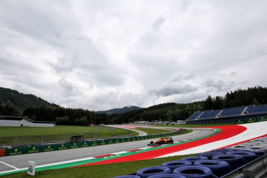 Lando Norris (GBR) McLaren MCL35.
03.07.2020. Formula 1 World Championship, Rd 1, Austrian Grand Prix, Spielberg, Austria, Practice Day.
- www.xpbimages.com, EMail: requests@xpbimages.com © Copyright: Charniaux / XPB Images