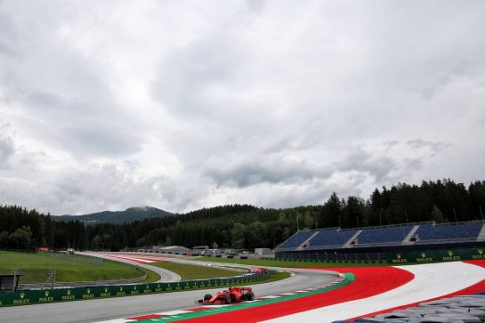 Sebastian Vettel (GER) Ferrari SF1000.
03.07.2020. Formula 1 World Championship, Rd 1, Austrian Grand Prix, Spielberg, Austria, Practice Day.
- www.xpbimages.com, EMail: requests@xpbimages.com © Copyright: Charniaux / XPB Images