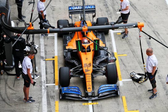 Carlos Sainz Jr (ESP) McLaren MCL35.
03.07.2020. Formula 1 World Championship, Rd 1, Austrian Grand Prix, Spielberg, Austria, Practice Day.
- www.xpbimages.com, EMail: requests@xpbimages.com © Copyright: Moy / XPB Images