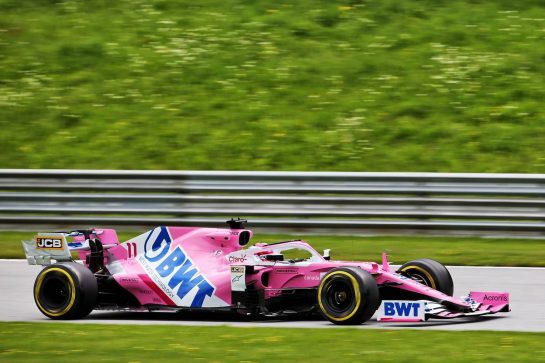 Sergio Perez (MEX) Racing Point F1 Team RP19.
03.07.2020. Formula 1 World Championship, Rd 1, Austrian Grand Prix, Spielberg, Austria, Practice Day.
- www.xpbimages.com, EMail: requests@xpbimages.com © Copyright: Batchelor / XPB Images