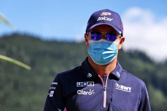 Sergio Perez (MEX) Racing Point F1 Team.
04.07.2020. Formula 1 World Championship, Rd 1, Austrian Grand Prix, Spielberg, Austria, Qualifying Day.
- www.xpbimages.com, EMail: requests@xpbimages.com © Copyright: Moy / XPB Images