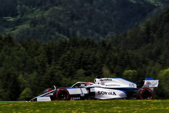 George Russell (GBR) Williams Racing FW43.
04.07.2020. Formula 1 World Championship, Rd 1, Austrian Grand Prix, Spielberg, Austria, Qualifying Day.
- www.xpbimages.com, EMail: requests@xpbimages.com © Copyright: Batchelor / XPB Images