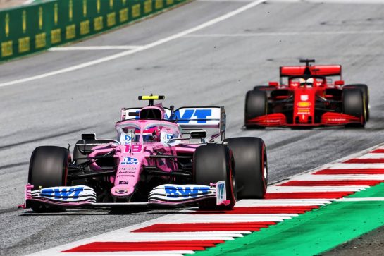 Lance Stroll (CDN) Racing Point F1 Team RP20.
05.07.2020. Formula 1 World Championship, Rd 1, Austrian Grand Prix, Spielberg, Austria, Race Day.
- www.xpbimages.com, EMail: requests@xpbimages.com © Copyright: Charniaux / XPB Images