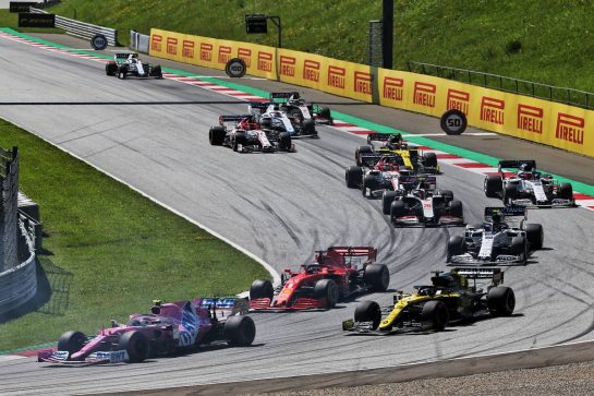 Lance Stroll (CDN) Racing Point F1 Team RP20 at the start of the race.
05.07.2020. Formula 1 World Championship, Rd 1, Austrian Grand Prix, Spielberg, Austria, Race Day.
- www.xpbimages.com, EMail: requests@xpbimages.com © Copyright: Batchelor / XPB Images