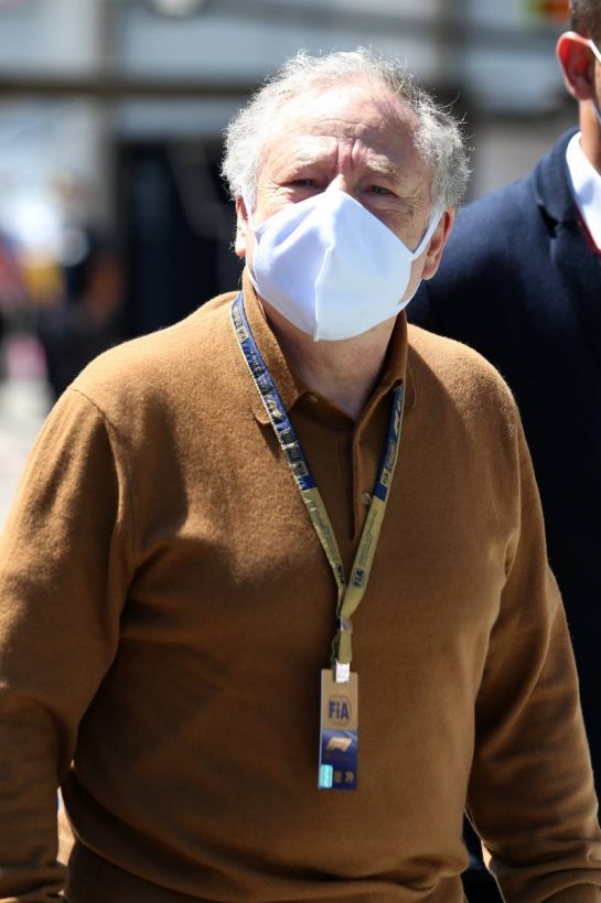 Jean Todt (FRA) FIA President.
05.07.2020. Formula 1 World Championship, Rd 1, Austrian Grand Prix, Spielberg, Austria, Race Day.
- www.xpbimages.com, EMail: requests@xpbimages.com © Copyright: Moy / XPB Images