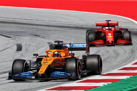 Carlos Sainz Jr (ESP) McLaren MCL35.
05.07.2020. Formula 1 World Championship, Rd 1, Austrian Grand Prix, Spielberg, Austria, Race Day.
- www.xpbimages.com, EMail: requests@xpbimages.com © Copyright: Charniaux / XPB Images