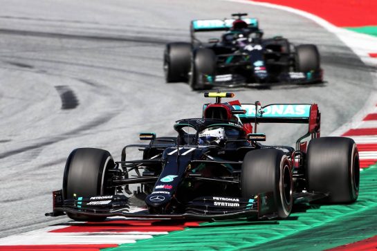 Valtteri Bottas (FIN) Mercedes AMG F1 W11.
05.07.2020. Formula 1 World Championship, Rd 1, Austrian Grand Prix, Spielberg, Austria, Race Day.
- www.xpbimages.com, EMail: requests@xpbimages.com © Copyright: Charniaux / XPB Images