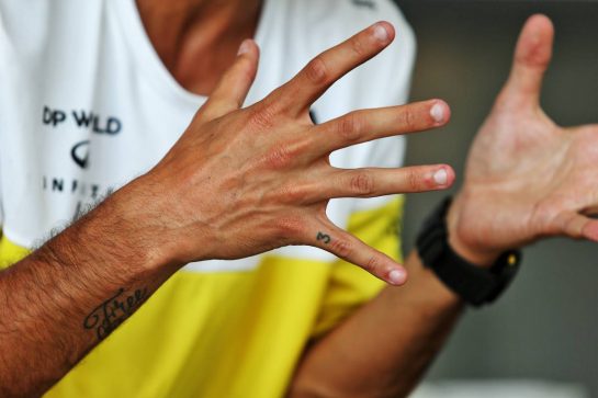 Daniel Ricciardo (AUS) Renault F1 Team.
09.07.2020. Formula 1 World Championship, Rd 2, Steiermark Grand Prix, Spielberg, Austria, Preparation Day.
- www.xpbimages.com, EMail: requests@xpbimages.com © Copyright: Moy / XPB Images