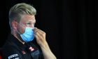 Kevin Magnussen (DEN) Haas F1 Team in the FIA Press Conference. 16.07.2020