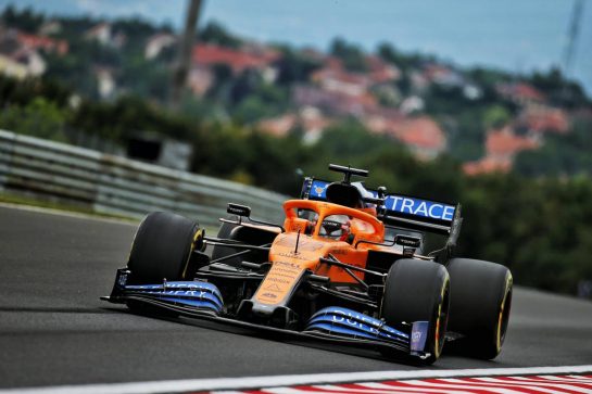 Carlos Sainz Jr (ESP) McLaren MCL35.
17.07.2020. Formula 1 World Championship, Rd 3, Hungarian Grand Prix, Budapest, Hungary, Practice Day.
- www.xpbimages.com, EMail: requests@xpbimages.com © Copyright: Batchelor / XPB Images