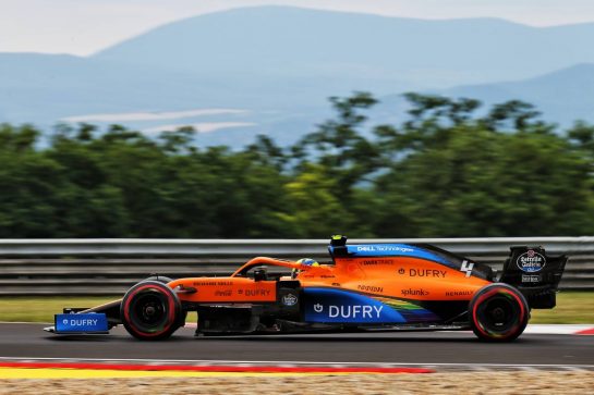 Lando Norris (GBR) McLaren MCL35.
17.07.2020. Formula 1 World Championship, Rd 3, Hungarian Grand Prix, Budapest, Hungary, Practice Day.
- www.xpbimages.com, EMail: requests@xpbimages.com © Copyright: Batchelor / XPB Images
