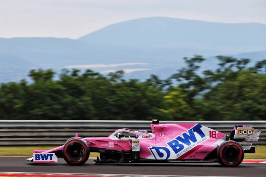 Lance Stroll (CDN) Racing Point F1 Team RP20.
17.07.2020. Formula 1 World Championship, Rd 3, Hungarian Grand Prix, Budapest, Hungary, Practice Day.
- www.xpbimages.com, EMail: requests@xpbimages.com © Copyright: Batchelor / XPB Images