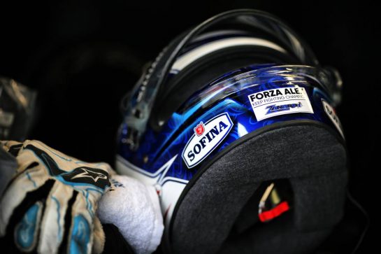 The helmet of Nicholas Latifi (CDN) Williams Racing with a message of support for Alex Zanardi (ITA).
17.07.2020. Formula 1 World Championship, Rd 3, Hungarian Grand Prix, Budapest, Hungary, Practice Day.
- www.xpbimages.com, EMail: requests@xpbimages.com © Copyright: Bearne / XPB Images