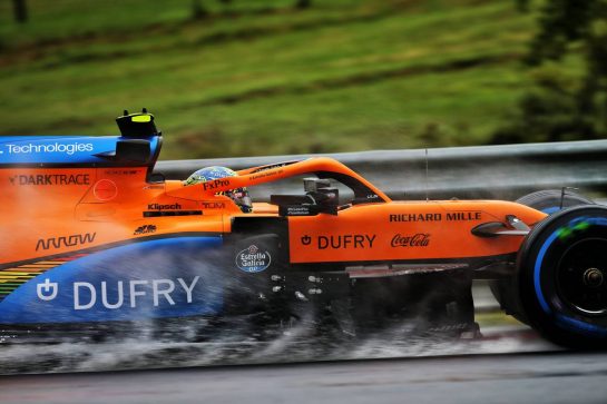 Lando Norris (GBR) McLaren MCL35.
17.07.2020. Formula 1 World Championship, Rd 3, Hungarian Grand Prix, Budapest, Hungary, Practice Day.
- www.xpbimages.com, EMail: requests@xpbimages.com © Copyright: Batchelor / XPB Images