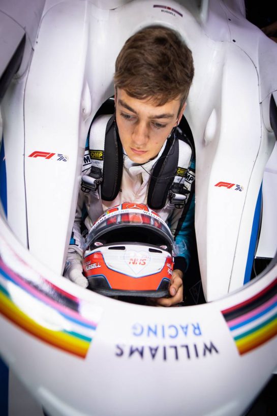 George Russell (GBR) Williams Racing FW43.
17.07.2020. Formula 1 World Championship, Rd 3, Hungarian Grand Prix, Budapest, Hungary, Practice Day.
- www.xpbimages.com, EMail: requests@xpbimages.com © Copyright: Bearne / XPB Images