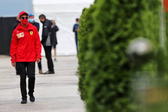Sebastian Vettel (GER) Ferrari.
18.07.2020. Formula 1 World Championship, Rd 3, Hungarian Grand Prix, Budapest, Hungary, Qualifying Day.
- www.xpbimages.com, EMail: requests@xpbimages.com © Copyright: Moy / XPB Images