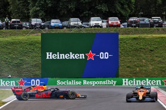 Max Verstappen (NLD) Red Bull Racing RB16 spins in the third practice session.
18.07.2020. Formula 1 World Championship, Rd 3, Hungarian Grand Prix, Budapest, Hungary, Qualifying Day.
- www.xpbimages.com, EMail: requests@xpbimages.com © Copyright: Batchelor / XPB Images