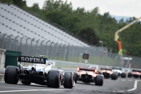 Nicholas Latifi (CDN) Williams Racing FW43.
18.07.2020. Formula 1 World Championship, Rd 3, Hungarian Grand Prix, Budapest, Hungary, Qualifying Day.
- www.xpbimages.com, EMail: requests@xpbimages.com © Copyright: Bearne / XPB Images