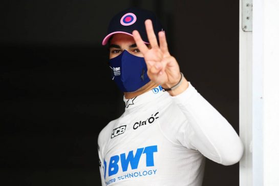 Lance Stroll (CDN) Racing Point F1 Team celebrates his third position in qualifying parc ferme.
18.07.2020. Formula 1 World Championship, Rd 3, Hungarian Grand Prix, Budapest, Hungary, Qualifying Day.
- www.xpbimages.com, EMail: requests@xpbimages.com - copy of publication required for printed pictures. Every used picture is fee-liable. © Copyright: FIA Pool Image for Editorial Use Only
