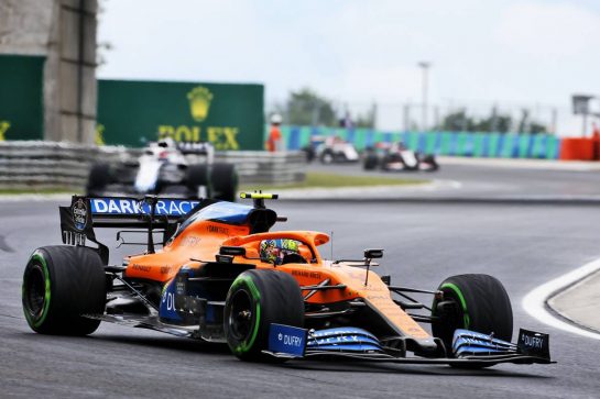 Lando Norris (GBR) McLaren MCL35.
19.07.2020. Formula 1 World Championship, Rd 3, Hungarian Grand Prix, Budapest, Hungary, Race Day.
- www.xpbimages.com, EMail: requests@xpbimages.com © Copyright: Charniaux / XPB Images