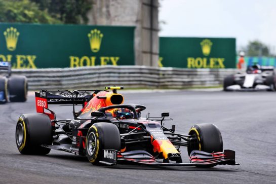 Alexander Albon (THA) Red Bull Racing RB16.
19.07.2020. Formula 1 World Championship, Rd 3, Hungarian Grand Prix, Budapest, Hungary, Race Day.
- www.xpbimages.com, EMail: requests@xpbimages.com © Copyright: Charniaux / XPB Images