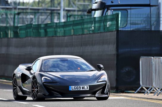 Road car of Carlos Sainz Jr (ESP) McLaren.
30.07.2020. Formula 1 World Championship, Rd 4, British Grand Prix, Silverstone, England, Preparation Day.
- www.xpbimages.com, EMail: requests@xpbimages.com © Copyright: Batchelor / XPB Images