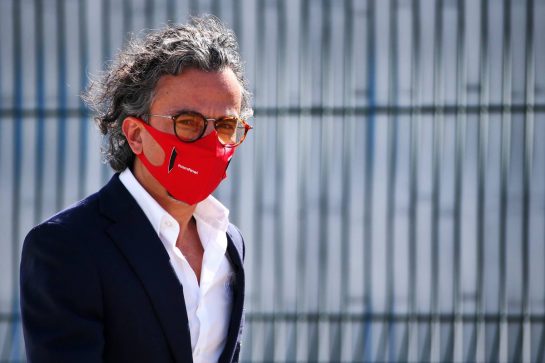 Laurent Mekies (FRA) Ferrari Sporting Director.
30.07.2020. Formula 1 World Championship, Rd 4, British Grand Prix, Silverstone, England, Preparation Day.
- www.xpbimages.com, EMail: requests@xpbimages.com © Copyright: Batchelor / XPB Images