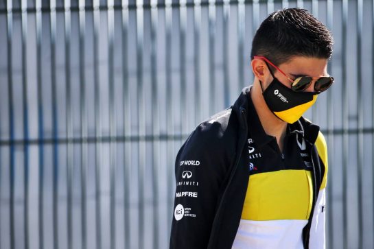 Esteban Ocon (FRA) Renault F1 Team.
30.07.2020. Formula 1 World Championship, Rd 4, British Grand Prix, Silverstone, England, Preparation Day.
- www.xpbimages.com, EMail: requests@xpbimages.com © Copyright: Batchelor / XPB Images