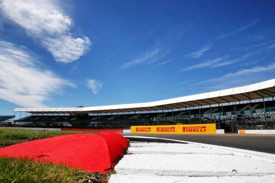 Circuit atmosphere - kerb detail.
30.07.2020. Formula 1 World Championship, Rd 4, British Grand Prix, Silverstone, England, Preparation Day.
- www.xpbimages.com, EMail: requests@xpbimages.com © Copyright: Batchelor / XPB Images