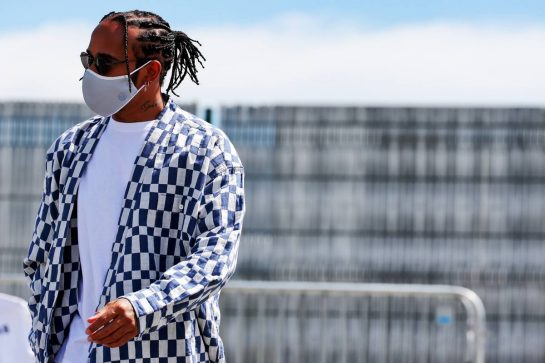 Lewis Hamilton (GBR) Mercedes AMG F1.
30.07.2020. Formula 1 World Championship, Rd 4, British Grand Prix, Silverstone, England, Preparation Day.
- www.xpbimages.com, EMail: requests@xpbimages.com © Copyright: Batchelor / XPB Images