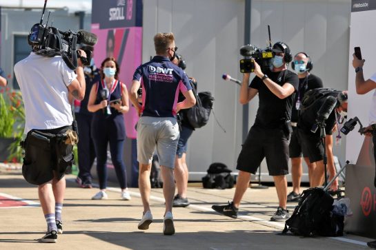 Nico Hulkenberg (GER) Racing Point F1 Team.
31.07.2020. Formula 1 World Championship, Rd 4, British Grand Prix, Silverstone, England, Practice Day.
- www.xpbimages.com, EMail: requests@xpbimages.com © Copyright: Moy / XPB Images