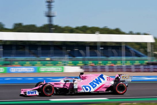 Nico Hulkenberg (GER) Racing Point F1 Team RP20.
31.07.2020. Formula 1 World Championship, Rd 4, British Grand Prix, Silverstone, England, Practice Day.
- www.xpbimages.com, EMail: requests@xpbimages.com © Copyright: Dungan / XPB Images