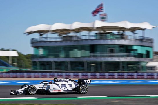 Pierre Gasly (FRA) AlphaTauri AT01.
31.07.2020. Formula 1 World Championship, Rd 4, British Grand Prix, Silverstone, England, Practice Day.
- www.xpbimages.com, EMail: requests@xpbimages.com © Copyright: Dungan / XPB Images